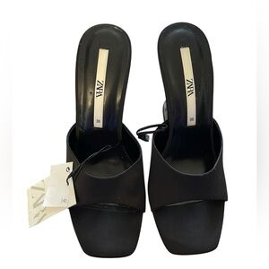 Retro Zara High-Heel Sandals Methacrylate Heels